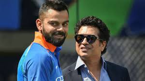 Sachin Tendulkar and Virat Kohli. (Photo: Twitter)
