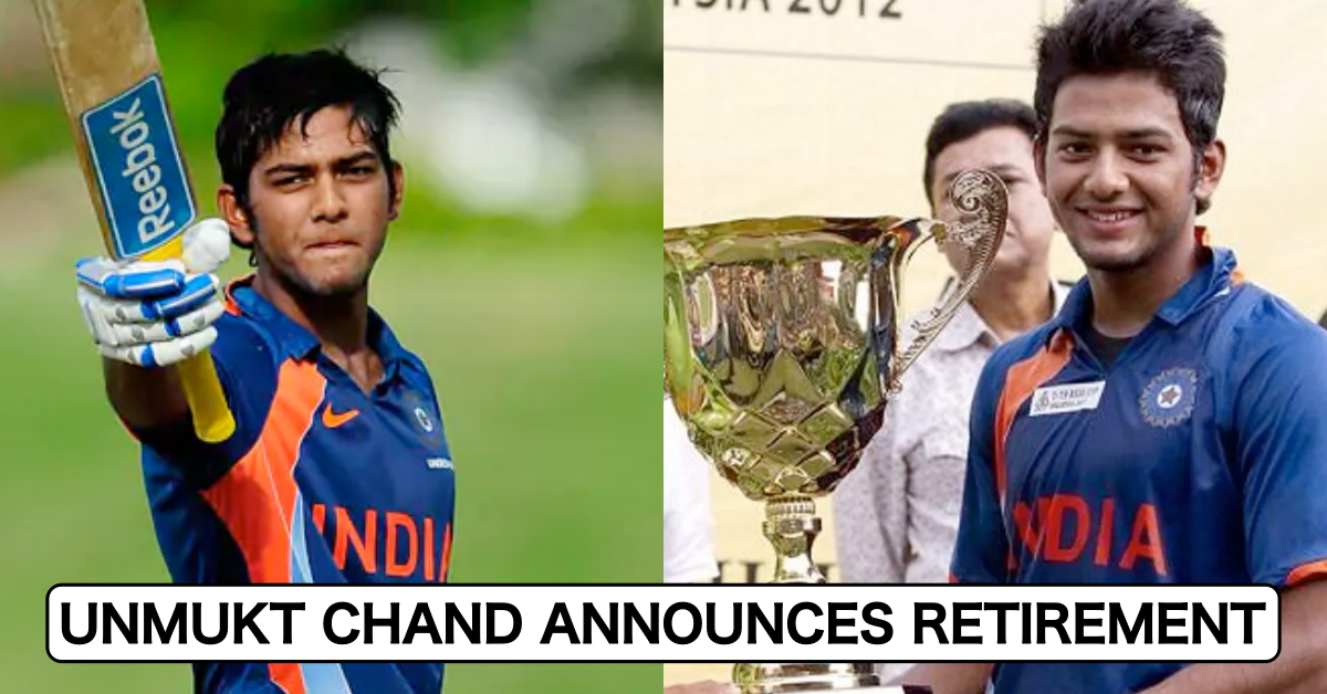 2012 U-19 World Cup Winner Unmukt Chand Quits Indian Cricket