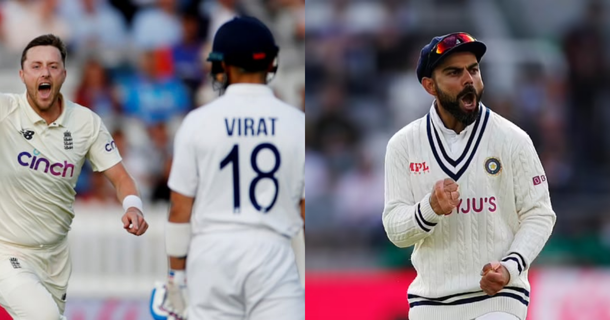 Virat Kohli, Ollie Robinson