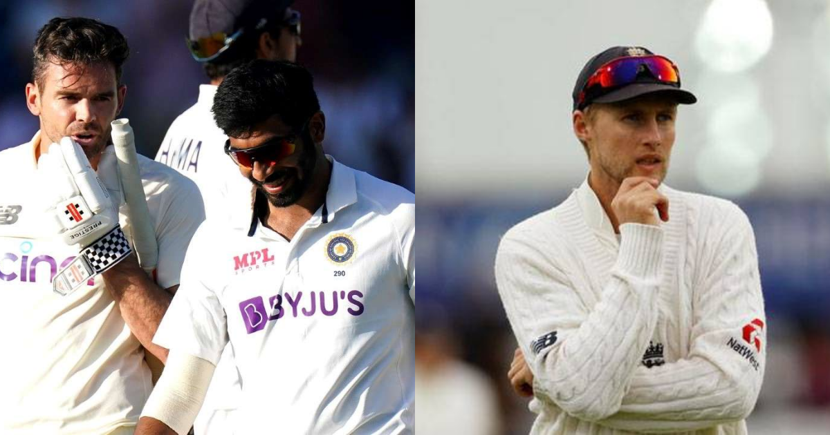 James Anderson, Jasprit Bumrah, Joe Root