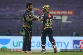 Varun Chakravarthy and Dinesh Karthik