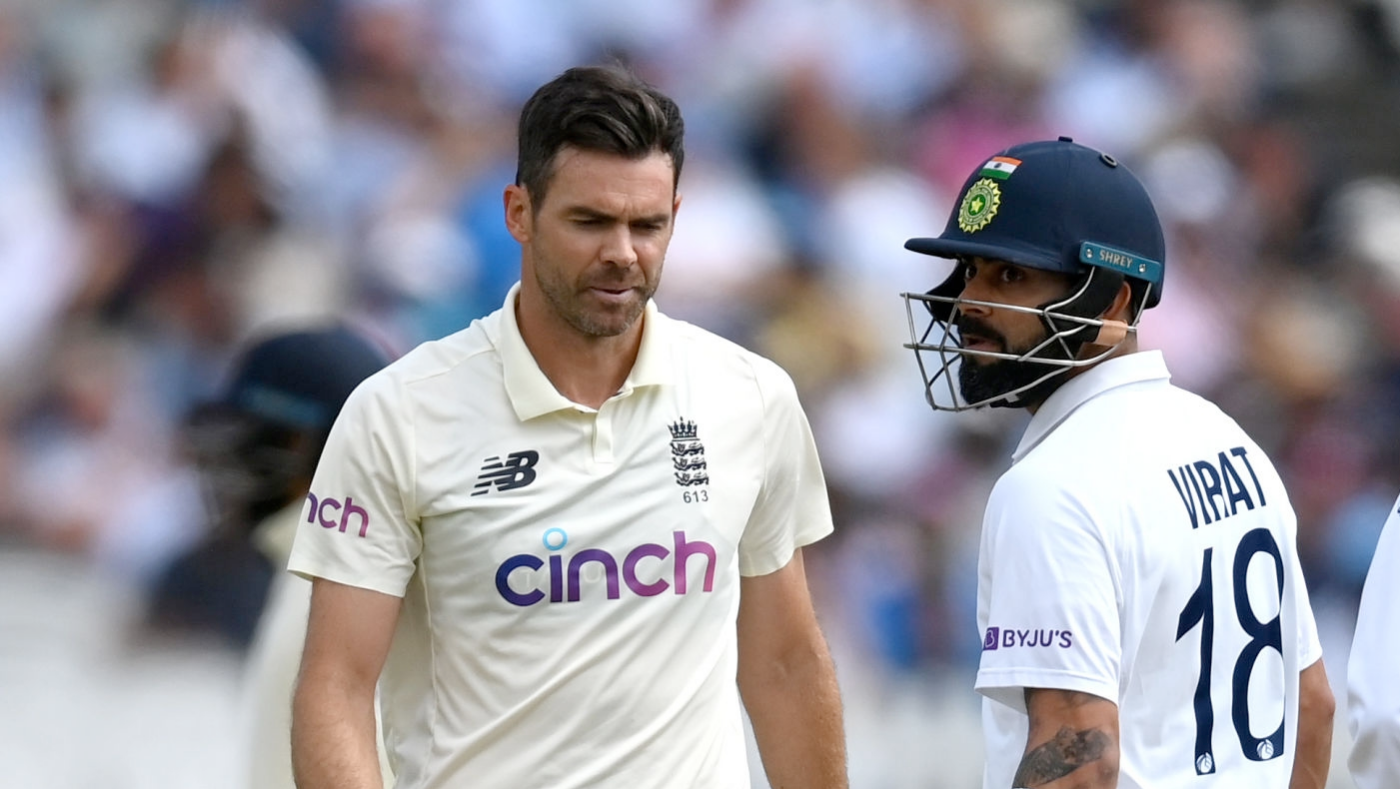 Virat Kohli, James Anderson