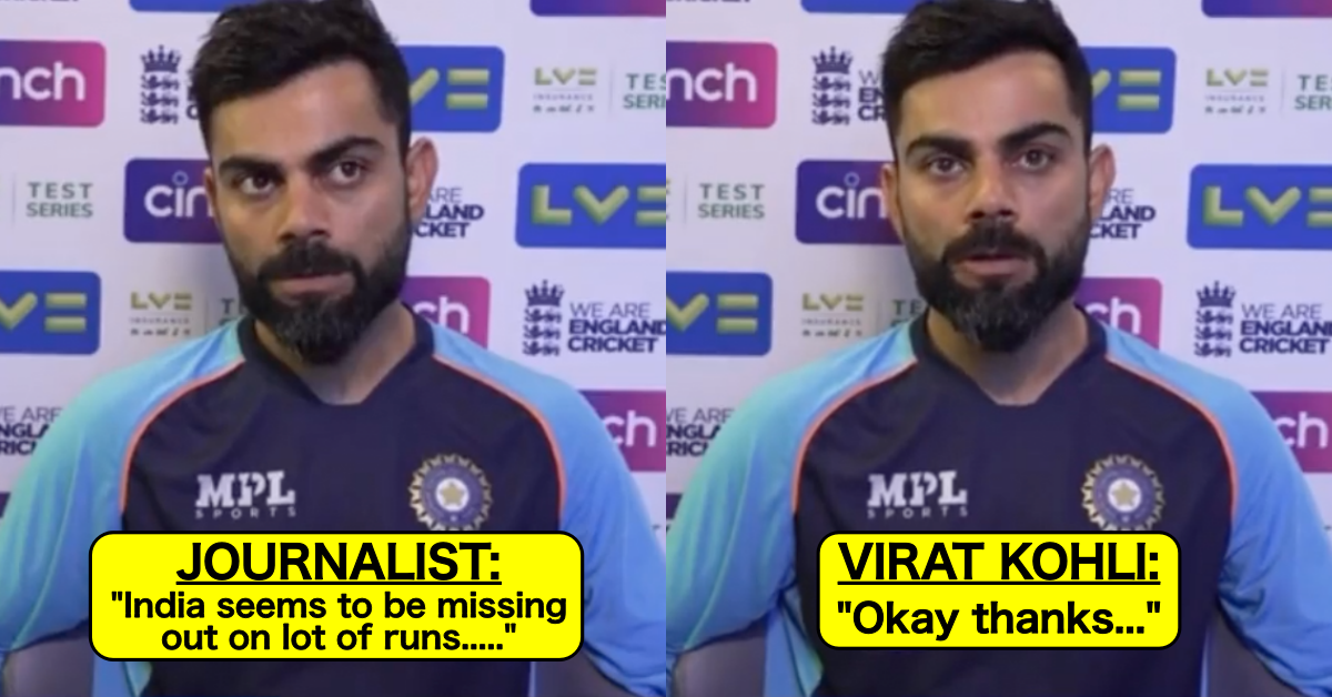 Watch: Journalists Explains Virat Kohli How To Score Runs, Indian Skipper Responds With "Okay Thanks"
