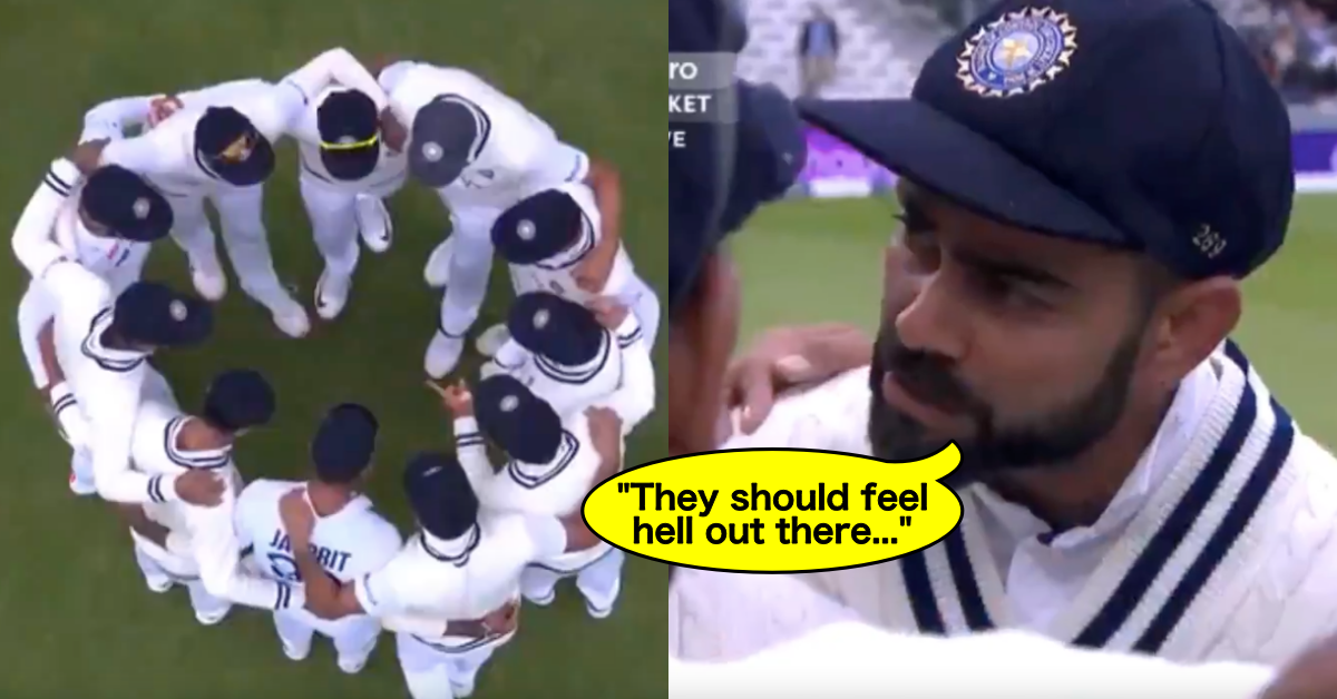 Watch: Virat Kohli Gives A Fiery Talk To His Players Before England's 2nd Innings At Lord's