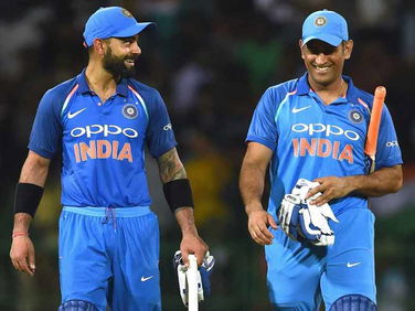 Virat Kohli and MS Dhoni, ODIs