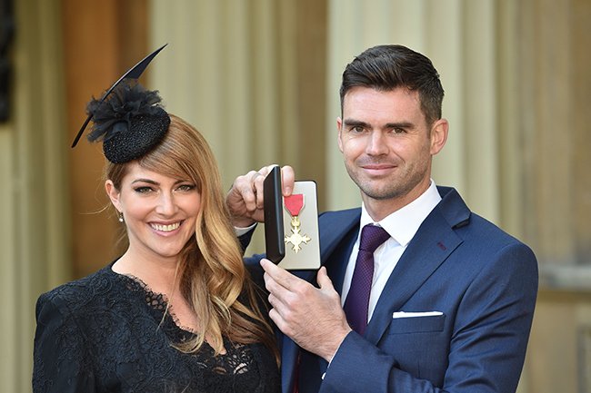 James Anderson with wife Daniella Lloyd-Anderson. Photo-Twitter