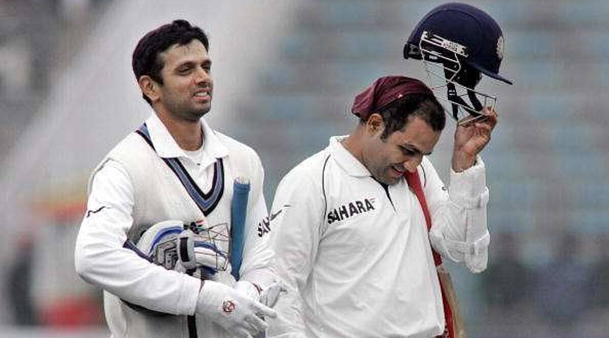 Rahul Dravid and Virender Sehwag