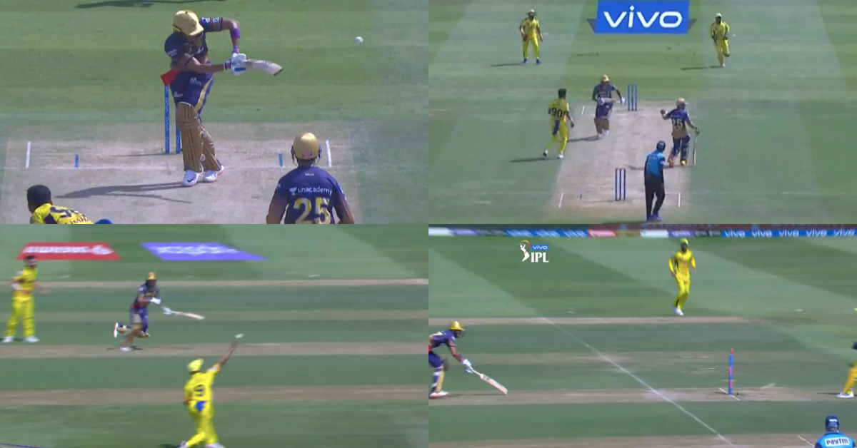 IPL 2021: Watch - CSK Strike Early As Ambati Rayudu Runs Shubman Gill Out With A Direct Hit