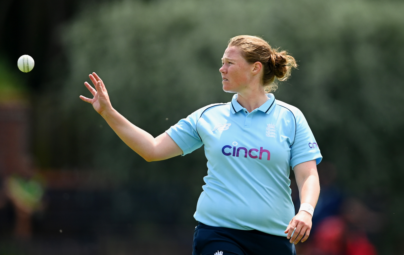 Anya Shrubsole of England. Photo-Getty