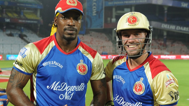 Chris Gayle and AB de Villiers, IPL, RCB