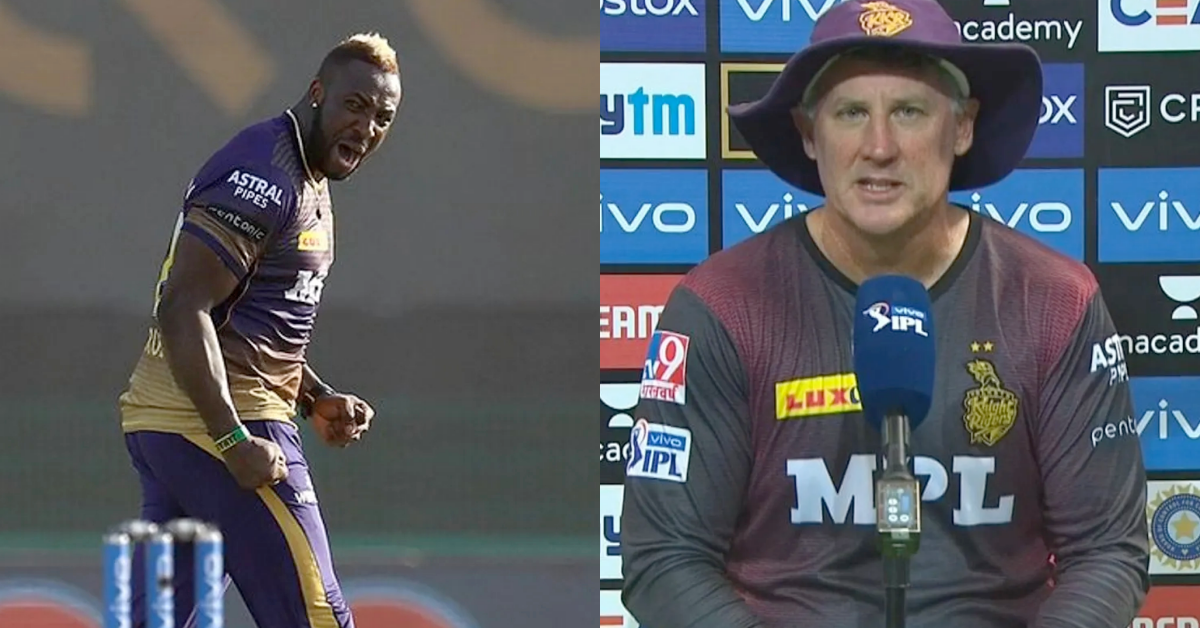 David Hussey, Andre Russell, Kolkata Knight Riders