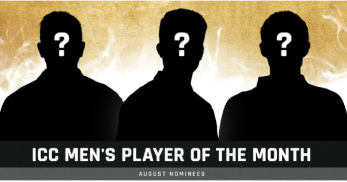 ICC Men's and Women's Player Of The Month Nominees Announced