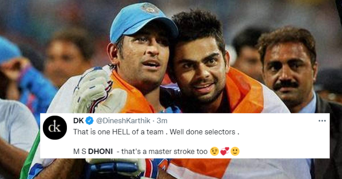 Twitter Erupts In Joy As BCCI Announces MS Dhoni As The Mentor Of Team India For T20 World Cup 2021