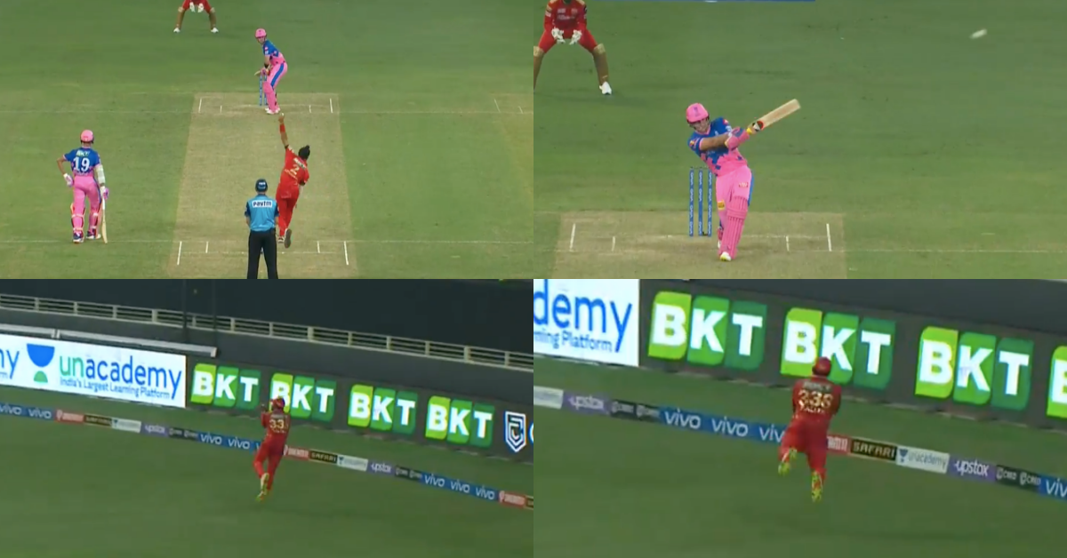 IPL 2021: Watch - Fabian Allen Pulls Off A Stunner On The Boundary Ropes To Send Liam Livingstone Back
