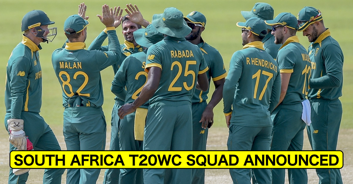Faf du Plessis Misses Out As South Africa Announce 15-member Squad For ICC T20 World Cup 2021