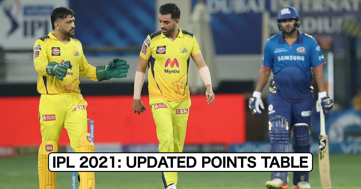 IPL 2021: Updated Points Table, Orange Cap, And Purple Cap Table After CSK vs MI