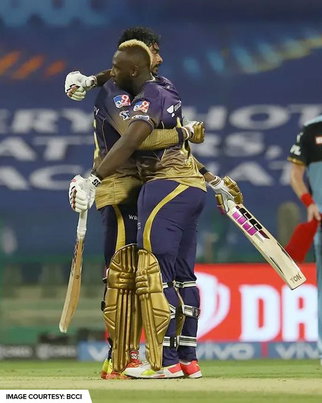 Venkatesh Iyer and Andre Russell