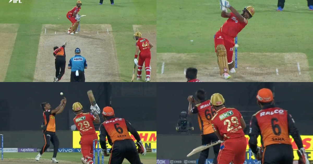 IPL 2021: Watch: Sandeep Sharma Flexes His Reflexes With An Excellent Return Catch Of Nicholas Pooran