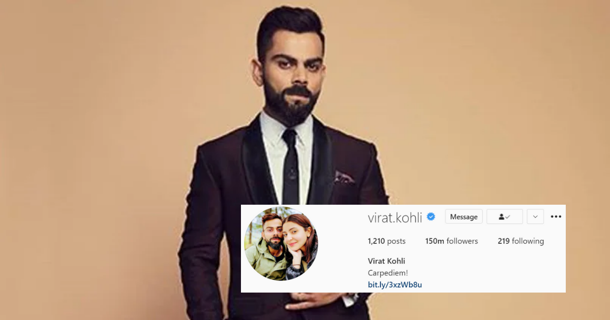 Virat Kohli Instagram Followers