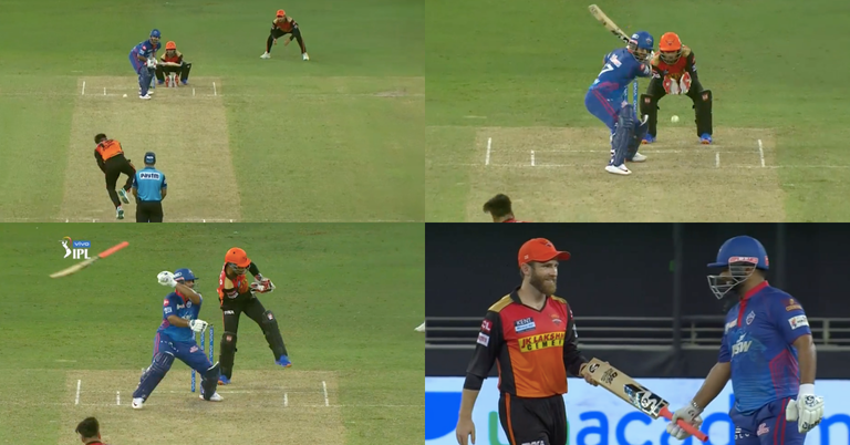 IPL 2021: Watch- Rishabh Pant’s Bat Slips From His Hand And Flies Away As He Attempts A Shot