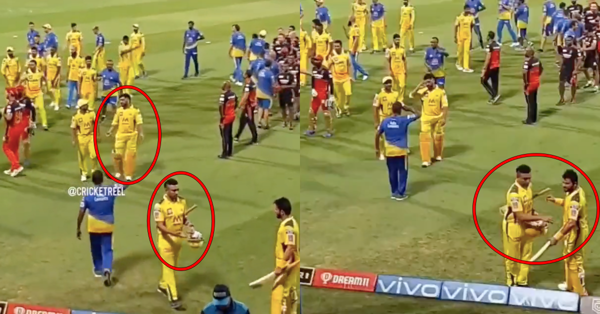 IPL 2021: Watch - Robin Uthappa Carries Bats Of MS Dhoni And Suresh Raina After CSK’s Win Vs RCB