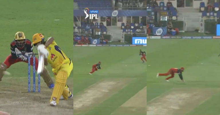 IPL 2021: Watch - Virat Kohli Takes A Brilliant Diving Catch To Get Rid Of Ruturaj Gaikwad