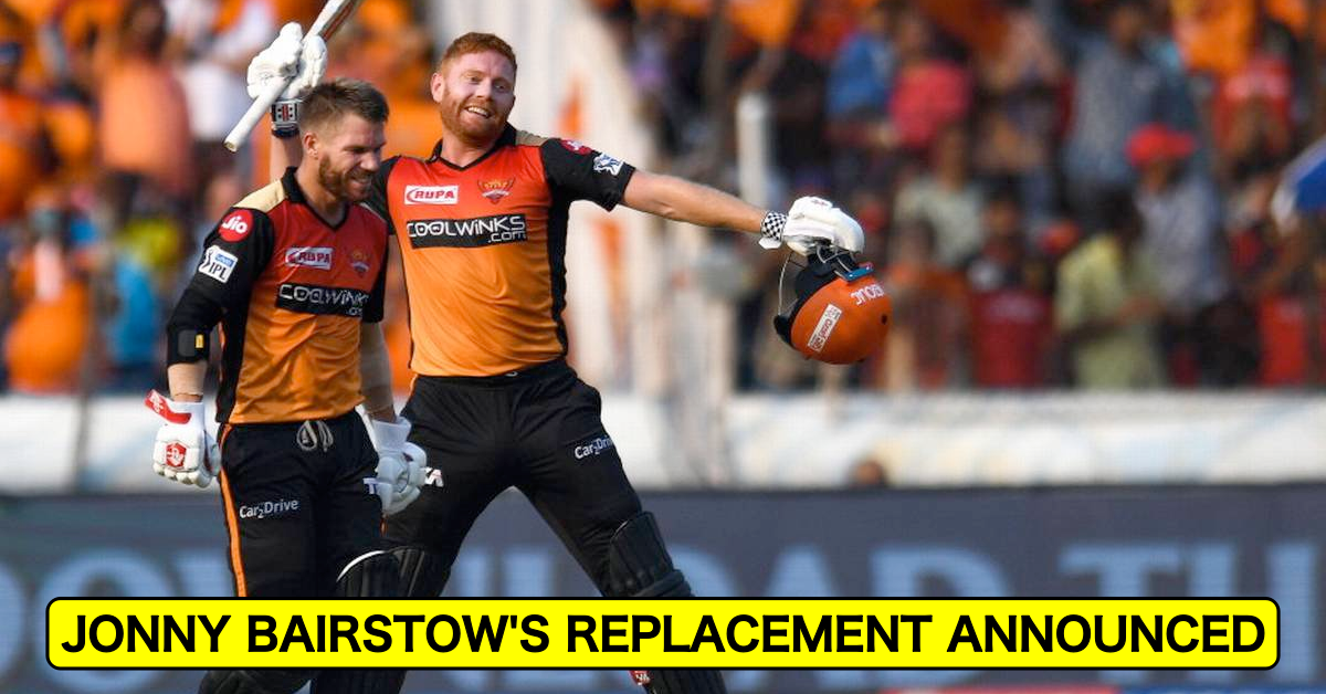 IPL 2021: SunRisers Hyderabad Announce Replacement After Jonny Bairstow Pulls Out Of UAE Leg