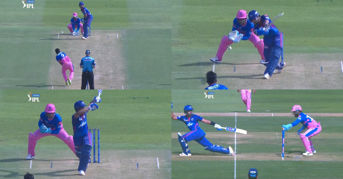 IPL 2021: Watch - Sanju Samson Effects A Quick Stumping Of Shreyas Iyer; Puts RR On Top Against DC