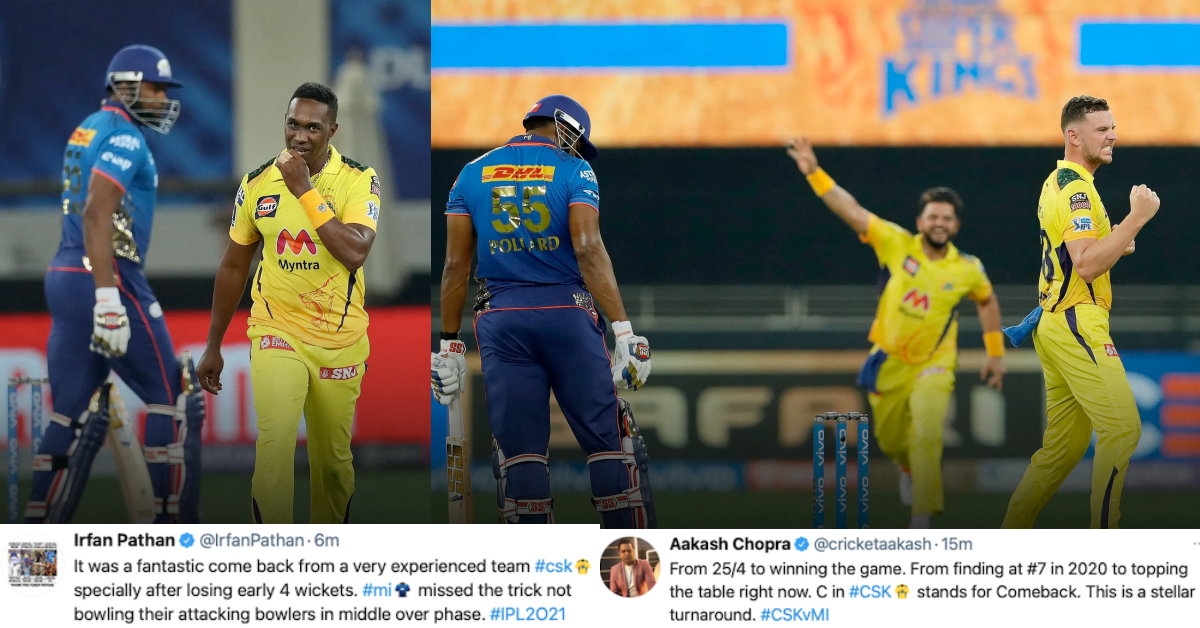 IPL 2021: Twitter Reacts As CSK Begin Second Leg With A Comfortable 20-Run Win Over MI