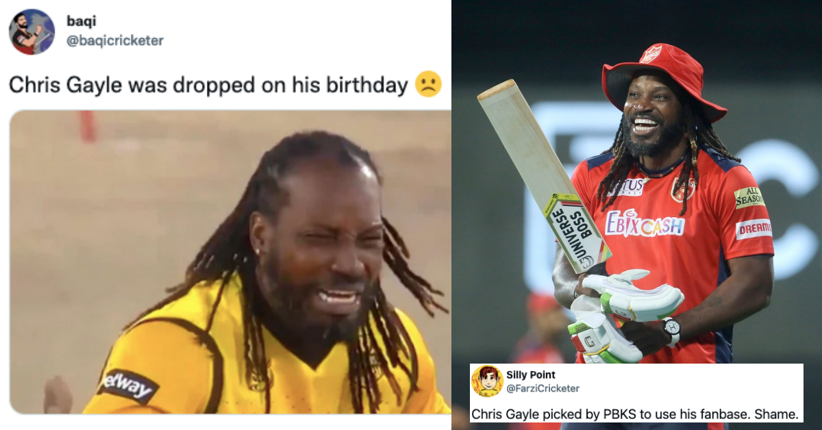 IPL 2021: Twitter Shocked As Punjab Kings Leave Out Chris Gayle From Playing XI On His Birthday