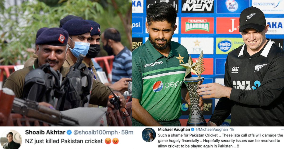Twitter Left In Shock As New Zealand Abandon Their Tour Of Pakistan Due To Security Concerns