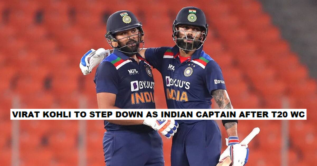 Virat Kohli To Quit Indian Limited-Overs Captaincy After T20 World Cup, Rohit Sharma To Lead The Side