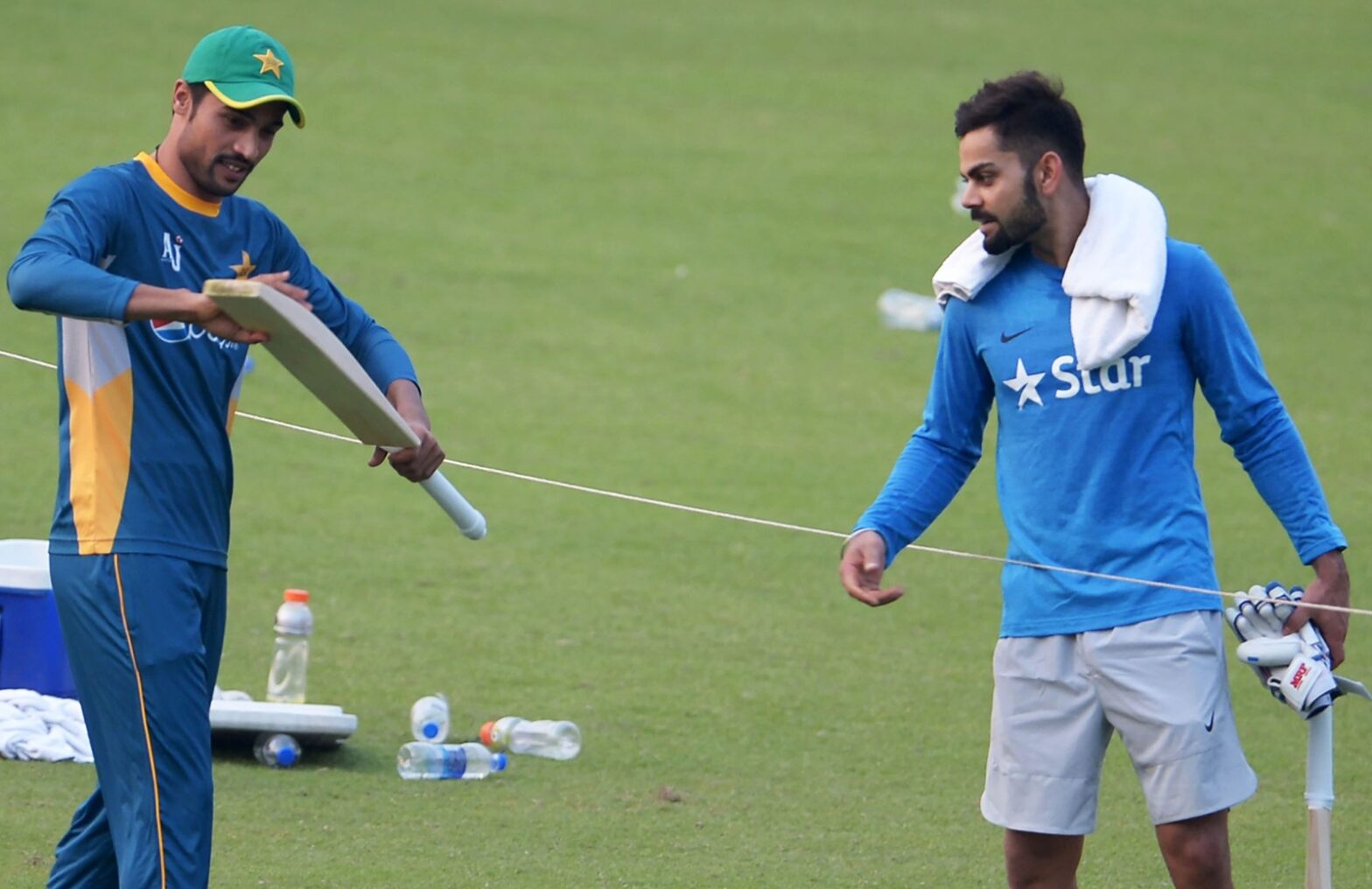 Virat Kohli, Mohammad Amir