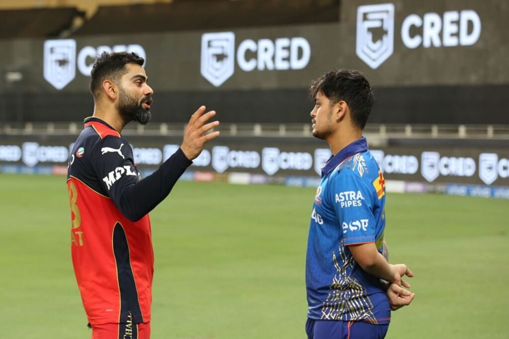 Virat Kohli and Ishan Kishan, IPL 2021