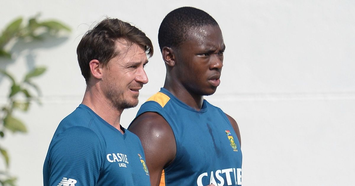 Dale Steyn and Kagiso Rabada. Photo- Twitter