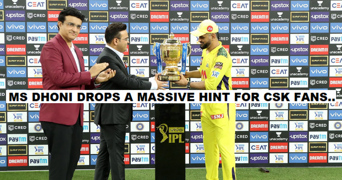 MS Dhoni Cheekily Confirms He Will Continue To Play For CSK In IPL 2022