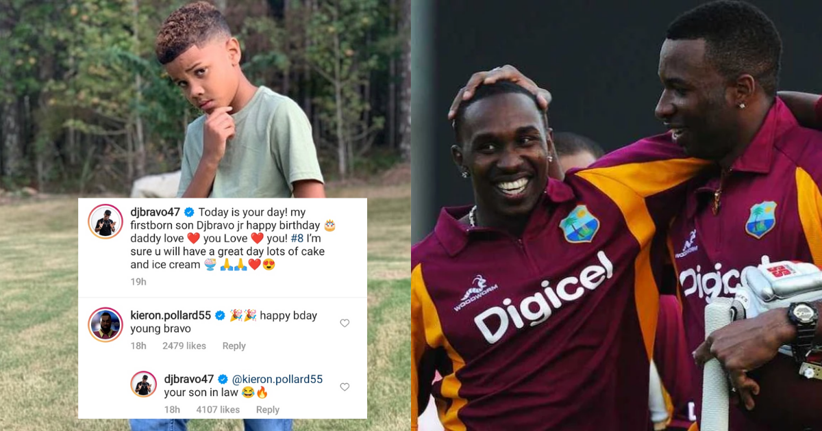 Dwayne Bravo And Kieron Pollard Engage In Hilarious Instagram Banter