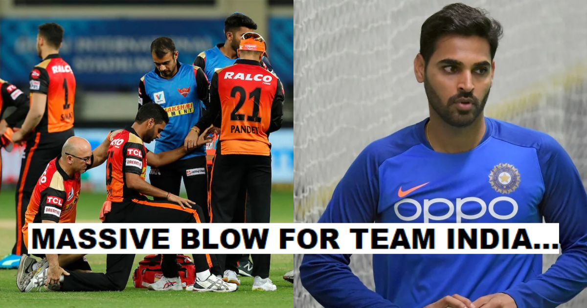 Injury Scare For Team India Ahead Of The T20 World Cup 2021, Bhuvneshwar Kumar Left Out Of SRH Playing XI In Their Final League Game