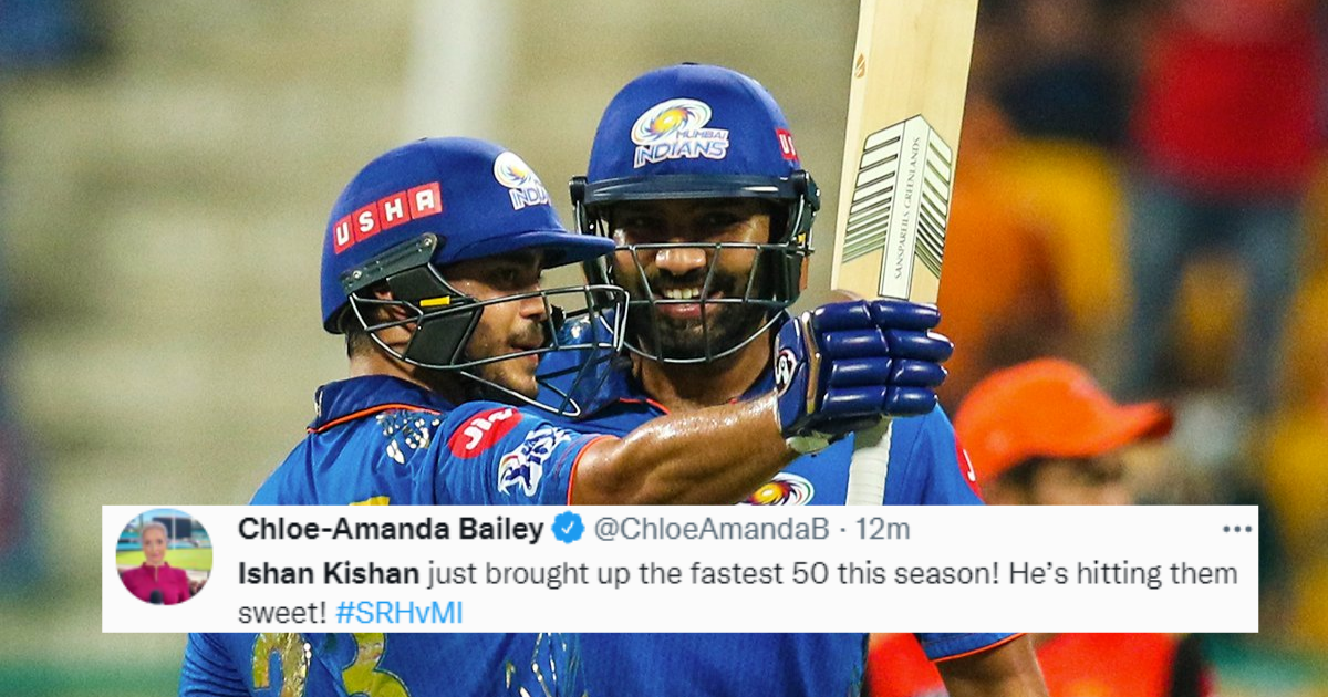 Twitter Goes Berserk As Ishan Kishan Smashes The Fastest 50 Of IPL 2021