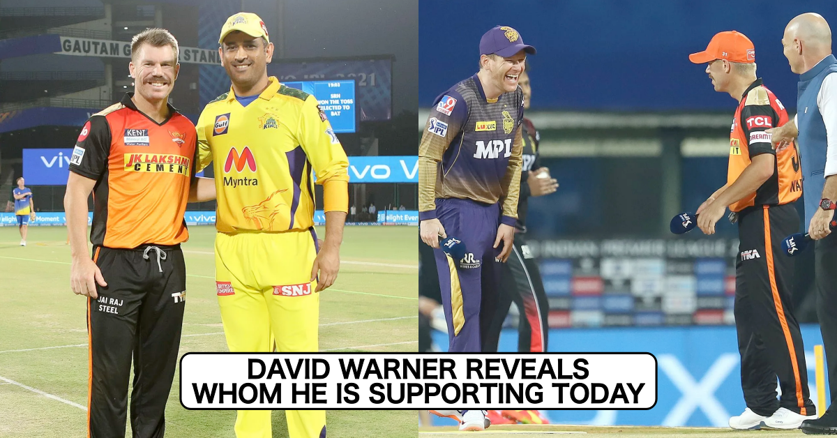 IPL 2021: David Warner Reveals Whom He Is Supporting In The Final With A Special Social Media Post