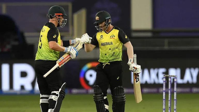 David Warner and Aaron Finch, ICC T20 World Cup 2021