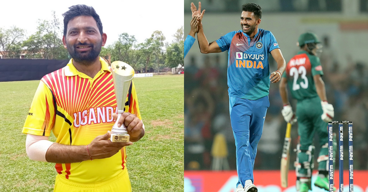Indian-Born Uganda Bowler Dinesh Nakrani Equals Deepak Chahar's Record Of Best Bowling Figures In T20Is