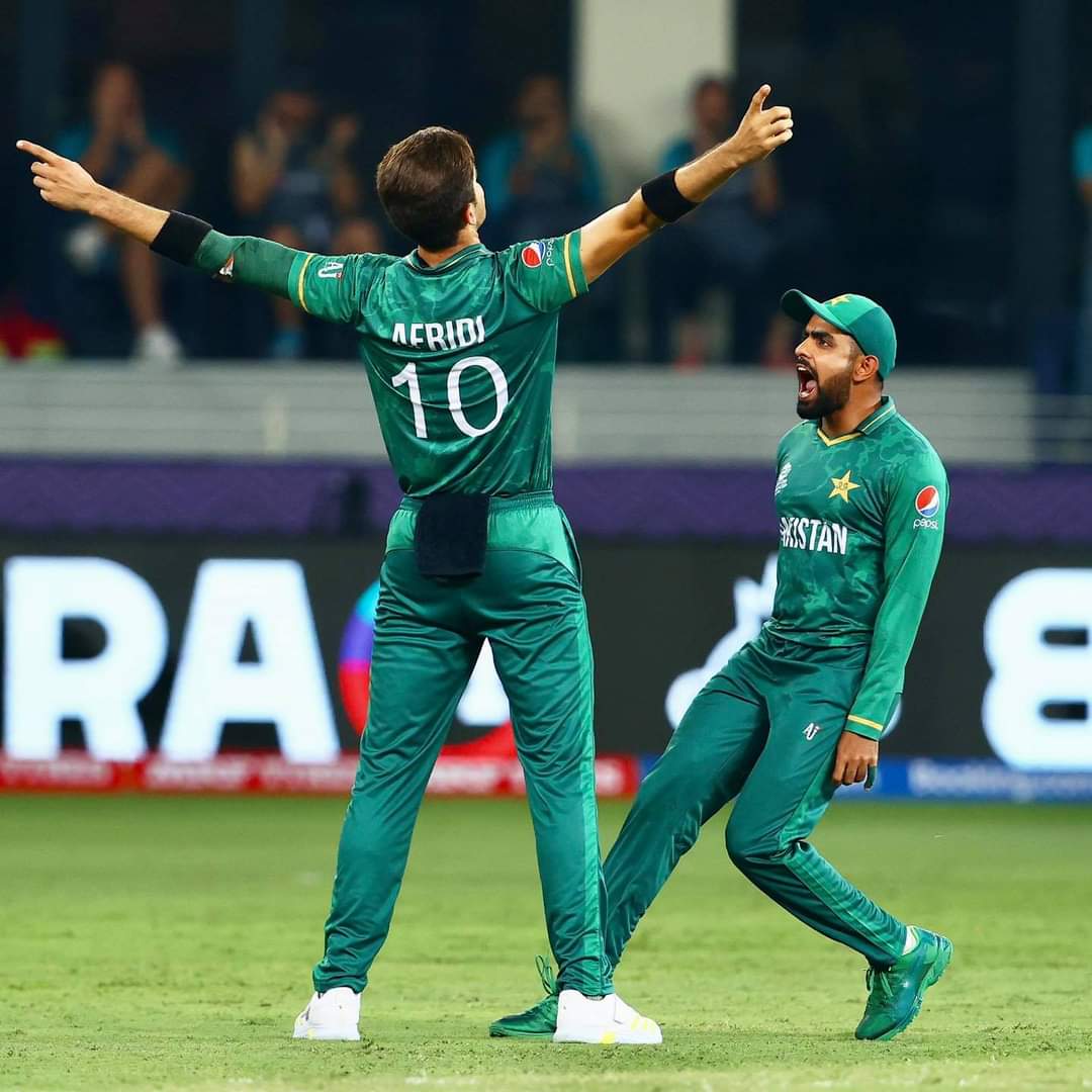 Babar Azam and Shaheen Afridi