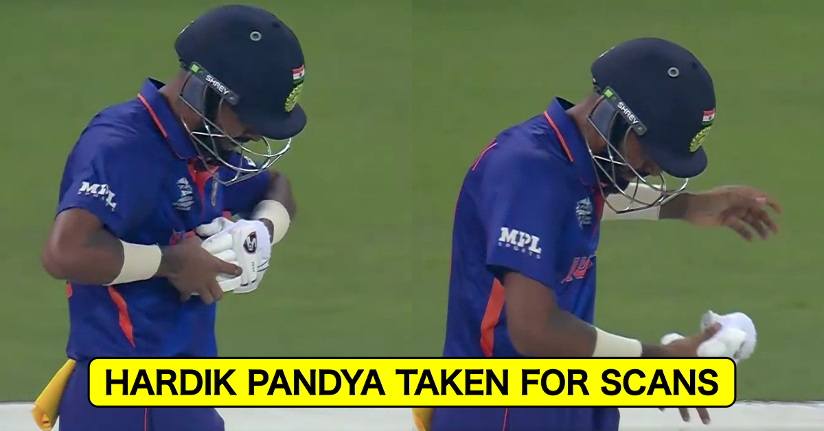 Just IN: Hardik Pandya Taken For Scans After Injuring Shoulder vs Pakistan In T20 World Cup 2021