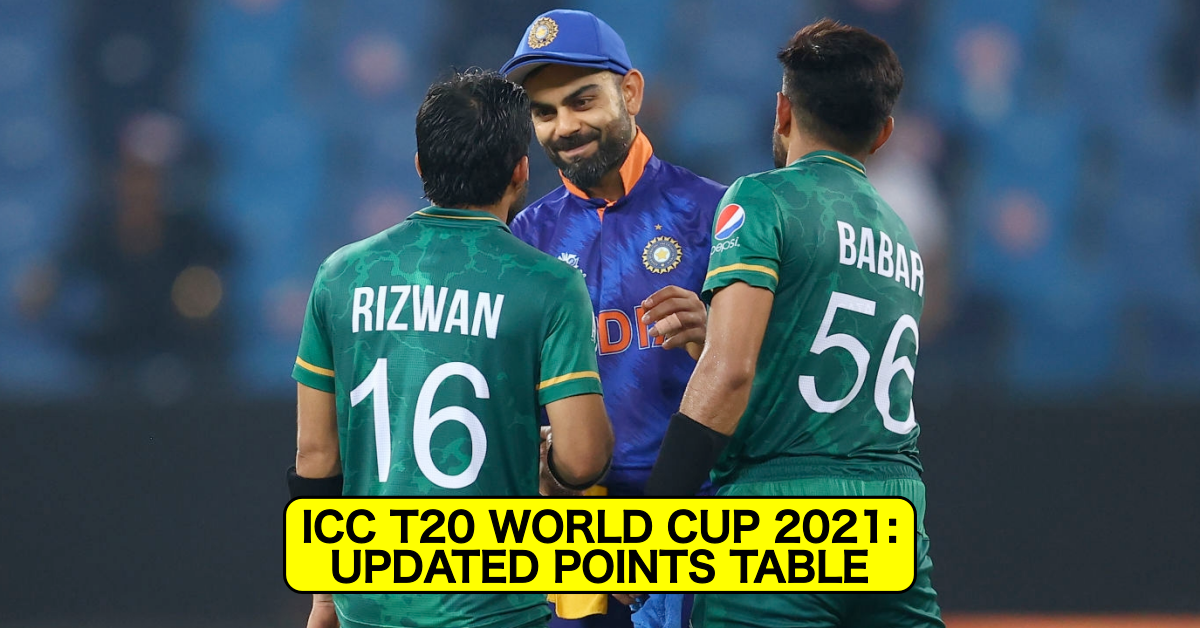 T20 World Cup 2021: Updated Super 12 Points Table After SL vs BAN, India vs Pakistan
