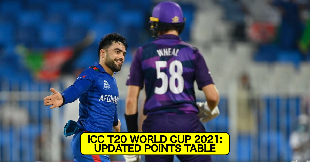 T20 World Cup 2021: Super 12 Points Table After Afghanistan vs Scotland