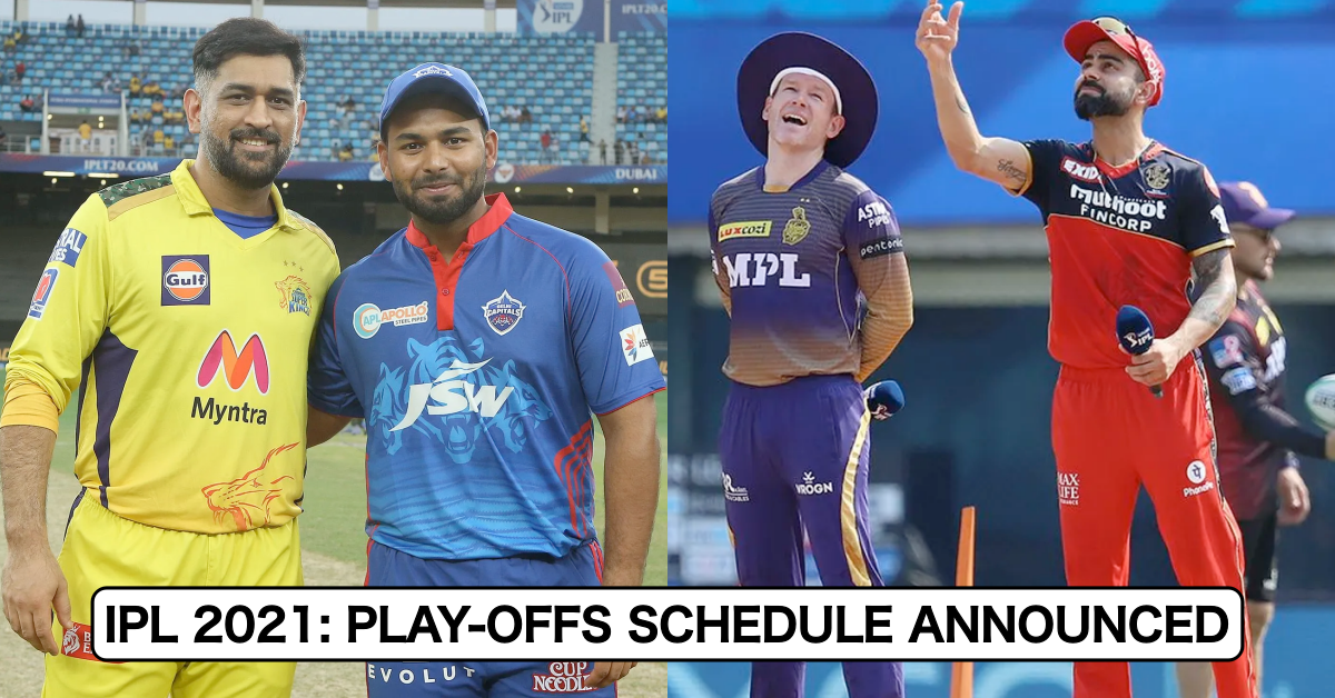 IPL 2021: Play-Offs Schedule Announced