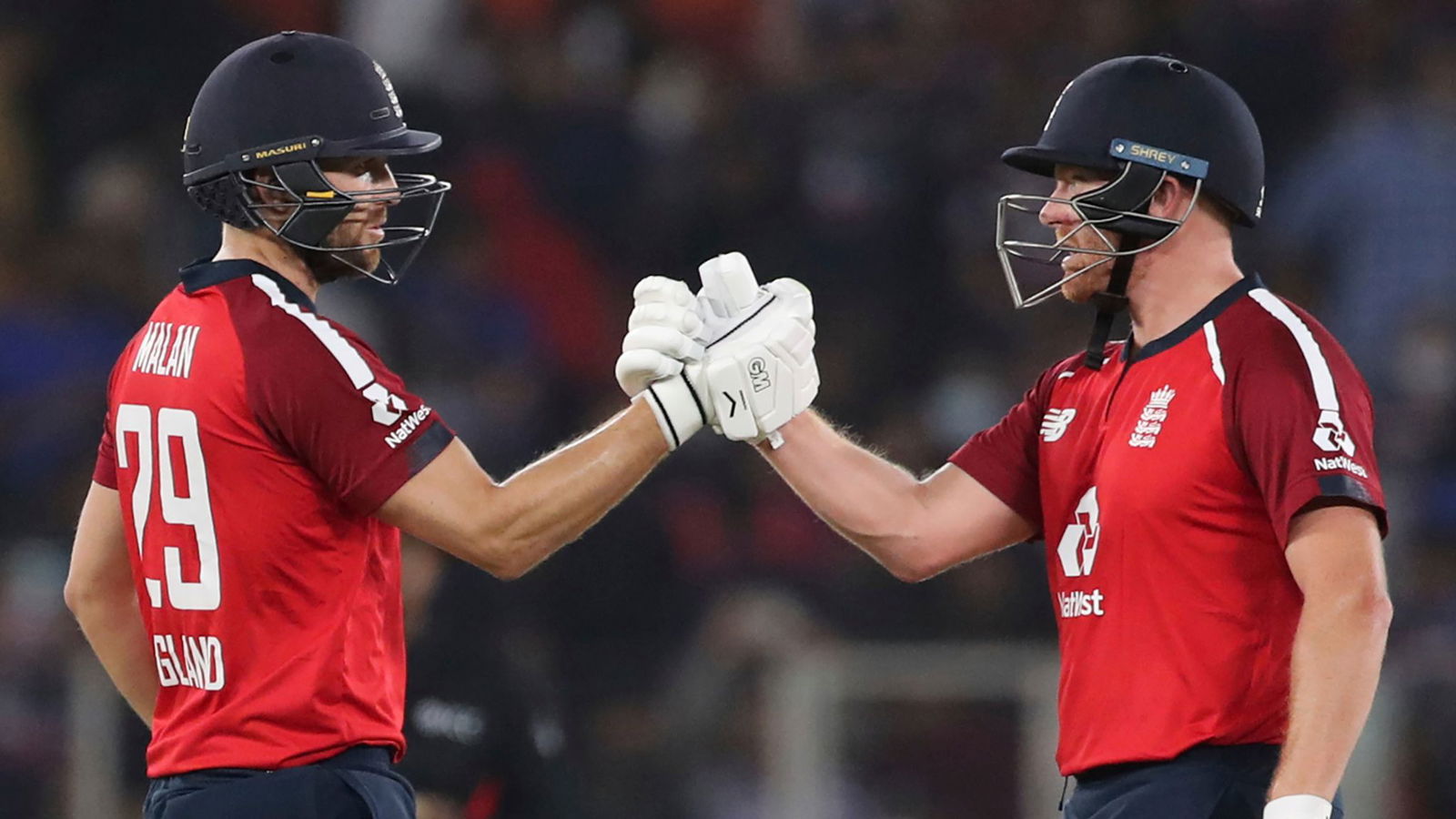 Jonny Bairstow and David Malan