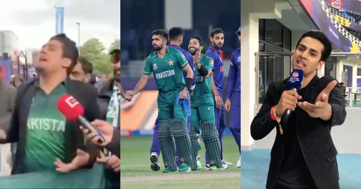 Watch: "Maaro Mujhe Maaro" Viral Pakistan Fan Reacts To Pakistan's Win Over India In T20 World Cup 2021