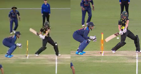 Meg Lanning, Meg Lanning Hit Wicket